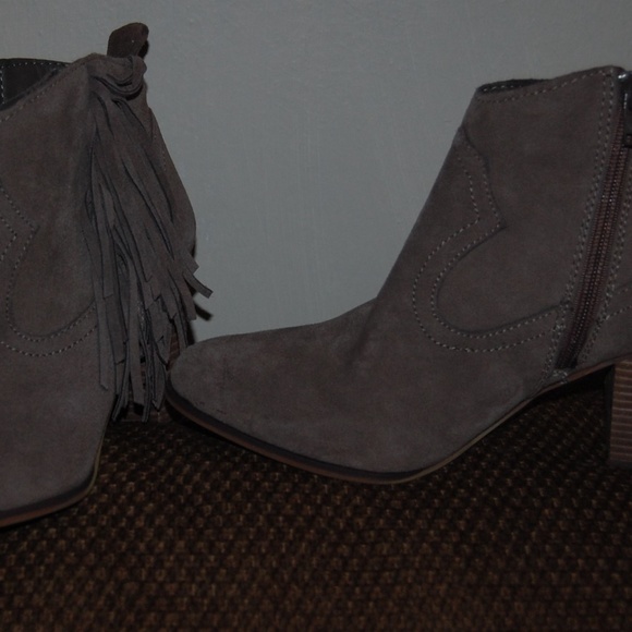 Bootie - Suede - Taupe - Picture 2 of 3